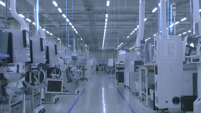 OLED智能工厂中EIP网络的构建